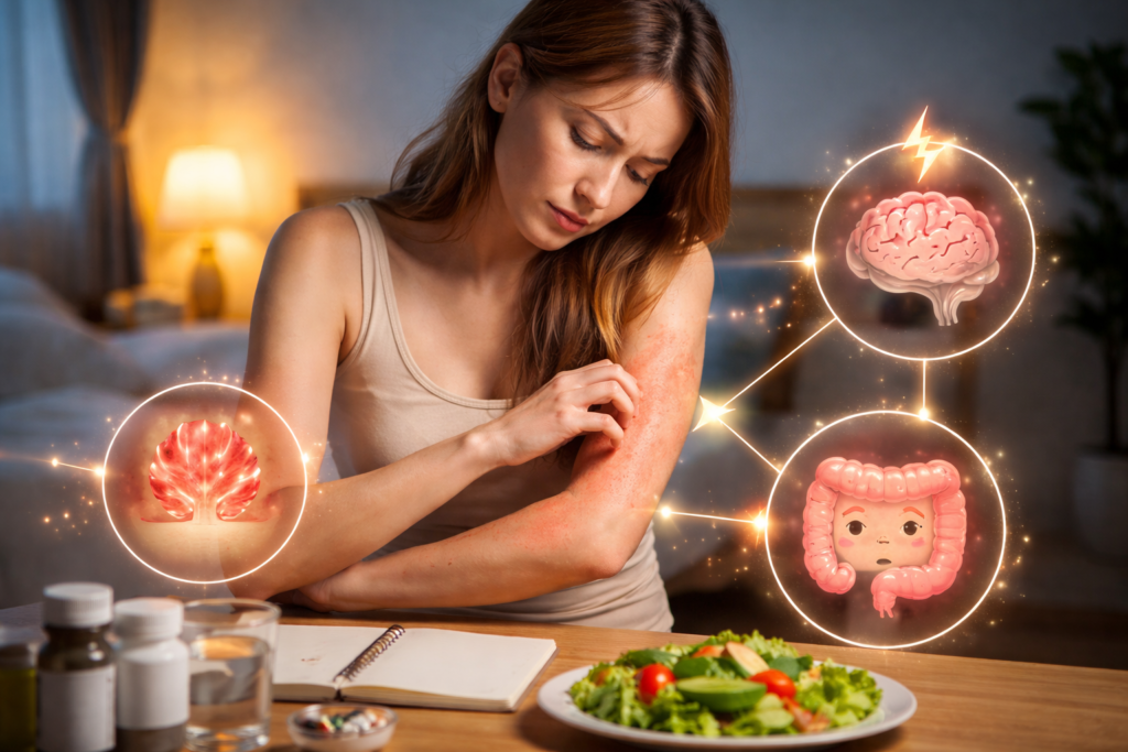 アトピーは自律神経とストレスが関係している？栄養から整える整体的アプローチ