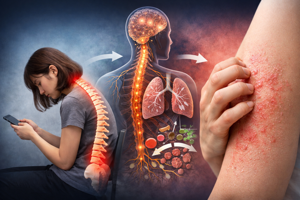 【姿勢の悪さがアトピーに影響する理由とは？】